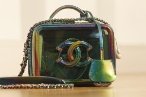 Chanel PVC Multicolor Vanity Case